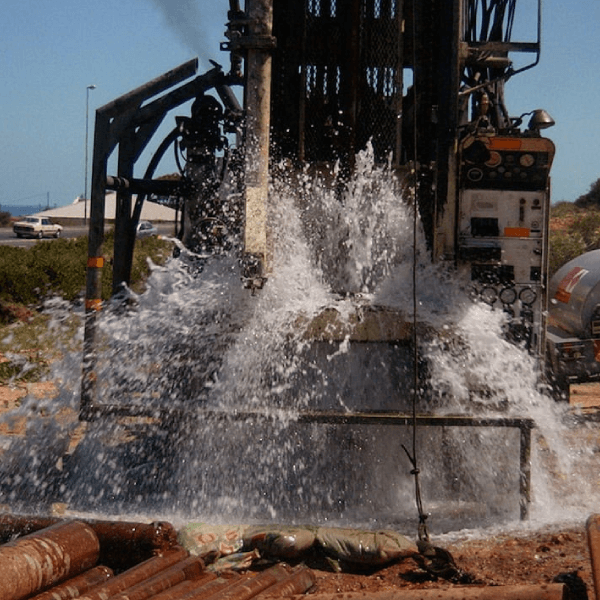 Borehole Drilling Operation