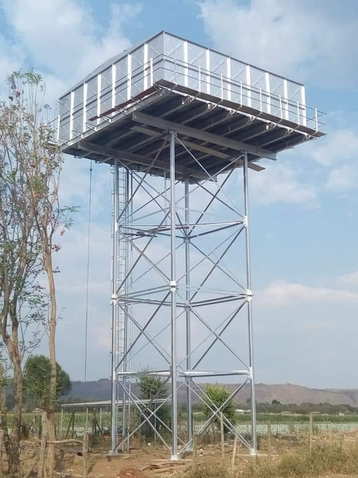 Elevated Steel Tank Structure